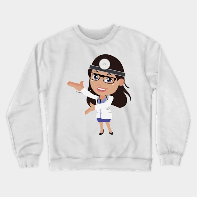 doctor Crewneck Sweatshirt by Mdath